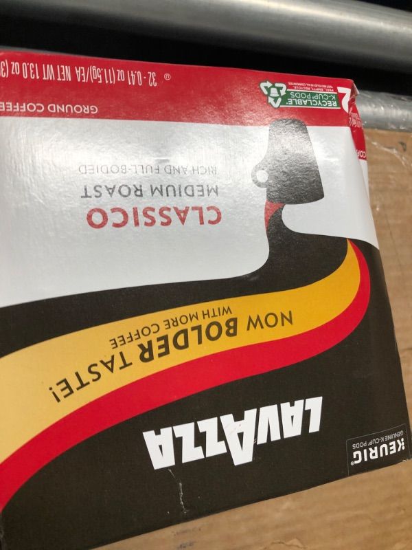 Photo 2 of ***(EXP:15/12/2025 )NONREFUNDABLE***Lavazza Classico Single-Serve Coffee K-Cup® Pods for Keurig® Brewer, Caps Classico, 32 Count, Full-bodied medium roast with rich flavor and notes of dried fruit, Value Pack
