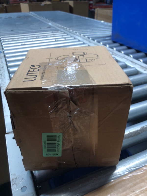 Photo 1 of LUTEC 32W 2500 Lumen LED Security Lights Motion Sensor Light Outdoor, 5000K Daylight, IP54 Waterproof, Dusk to Dawn, Motion Detector Flood Light for Garage, Yard, Porch-Black