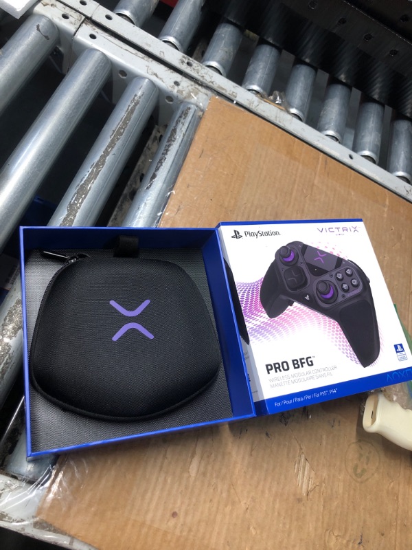 Photo 2 of **PARTS ONLY NON REFUNDABLE**READ NOTES**
Victrix Pro BFG Wireless Controller for PS5, PS4, and PC, Sony 3D Audio, Modular Buttons/Clutch Triggers/Joystick