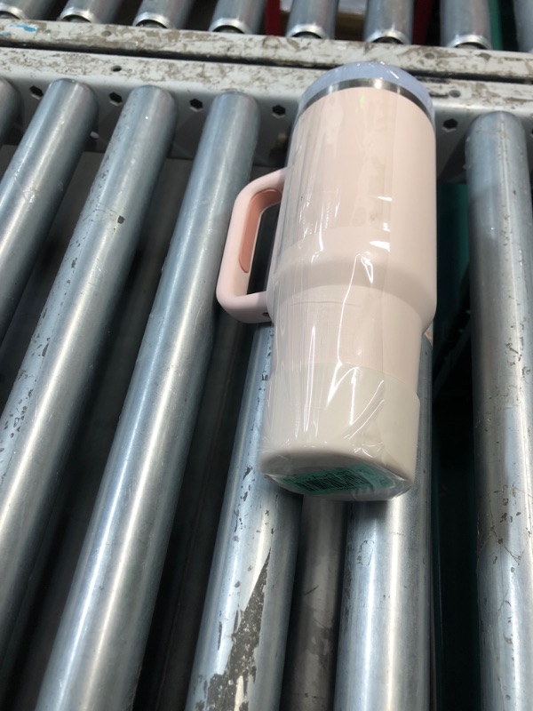 Photo 1 of **MISSING ACCESSORIES JUST THE BOTTOM CUP BUMPER**
KISSKIND 40 oz tumbler with handle and Straw Lid Leak-proof Silicone Boot Straw Cover Cap Travel Coffee Mug Stainless Steel Water Bottle Insulated Cup for Hot and Cold Beverages Gift Idea