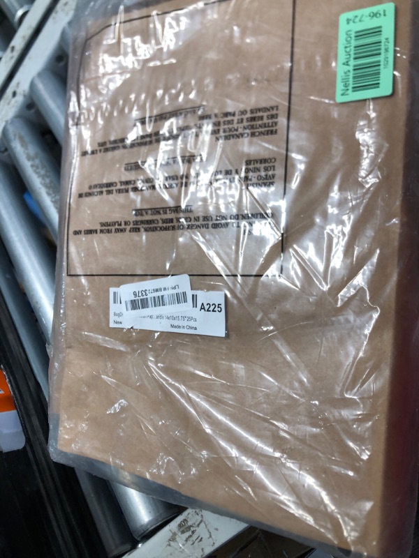 Photo 1 of BagDream Kraft Paper Bags 14x10x15.75 Ultra Wide Large Paper Gift Bags with Handles for Takeouts, Parties, Shopping, Food Packing, Recyclable Food Service Bags Brown 25 Count Paper Grocery Sacks