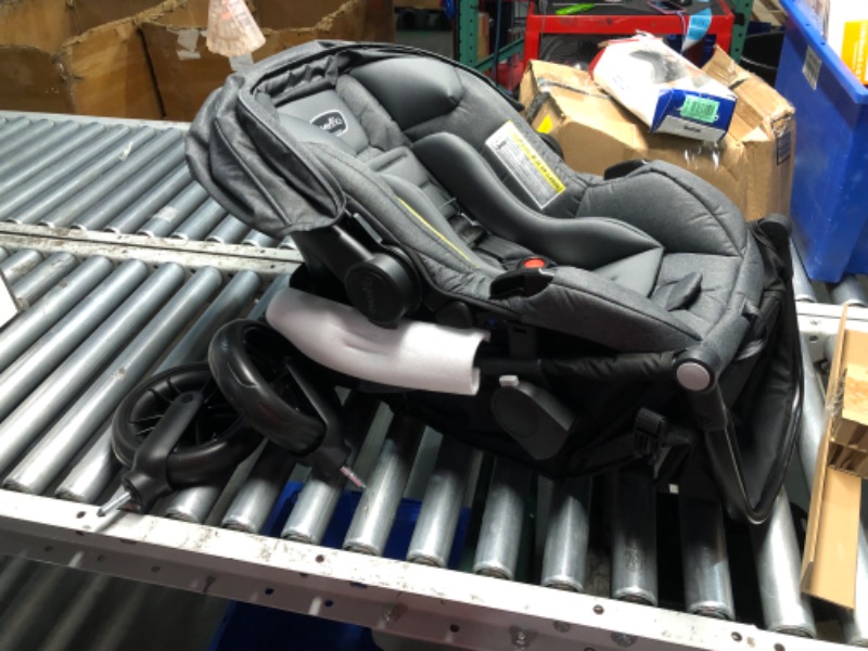 Photo 7 of ***USED - LIKELY MISSING PARTS - UNABLE TO VERIFY FUNCTIONALITY***
Evenflo Pivot Xpand Modular Travel System with LiteMax Infant Car Seat with Anti-Rebound Bar (Sabino Gray) 