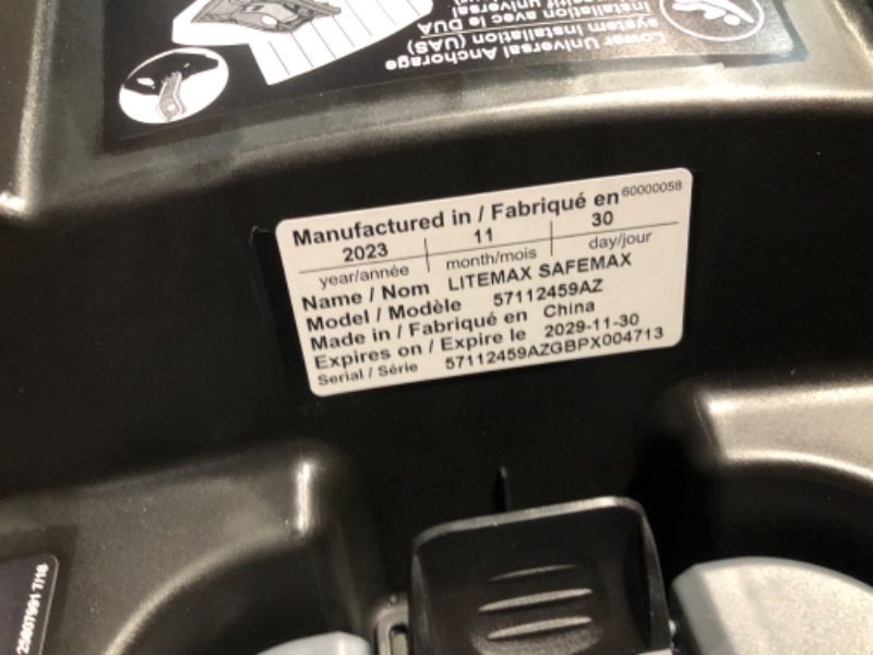 Photo 4 of ***USED - LIKELY MISSING PARTS - UNABLE TO VERIFY FUNCTIONALITY***
Evenflo Pivot Xpand Modular Travel System with LiteMax Infant Car Seat with Anti-Rebound Bar (Sabino Gray) 