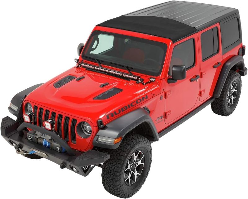 Photo 1 of ***USED - LIKELY MISSING PARTS - UNABLE TO VERIFY FUNCTIONALITY***
Bestop 5245417 Black Twill Sunrider for Hardtop 2018-Current Jeep Wrangler JL & Jeep Gladiator