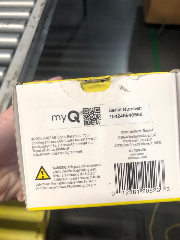 Photo 1 of myQ Smart Garage Security Camera