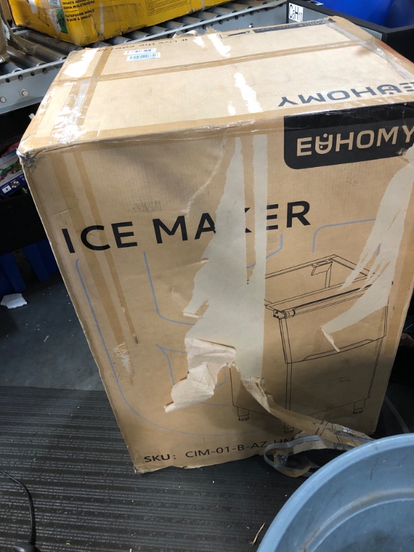 Photo 6 of (MISSING ICE MAKER)
EUHOMY Commercial Ice Maker Machine 400Lbs/24H, SECOP Compressor&ETL Approval, Industrial Ice Machine, 250Lbs Storage, Ice Ready in 8-15 min, Stainless Steel Ice Maker for Bar/Cafe/Restaurant/Business