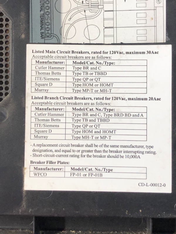 Photo 6 of ***USED - MAJOR DAMAGE - SEE PICTURES - UNABLE TO TEST - LIKELY MISSING PARTS***
WF-8735-P 30Amp Power Center Black,WF-8700-P Auto-Detect Series Converter Charger,WF-8735-P 30Amp Power Center,Battery Charger Suitable for RV, Camper, Caravan, and Travel Tr