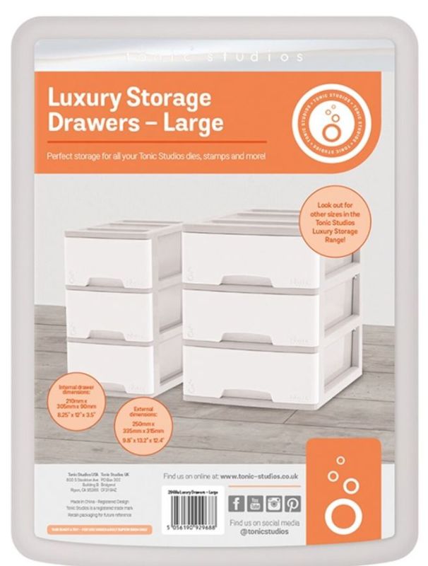 Photo 1 of ***IMAGE FOR REFERENCE***
Tonic Studios Large Craft Drawer Organizer Luxury Storage, 9.75 x 13.32 x 12.4 inches
