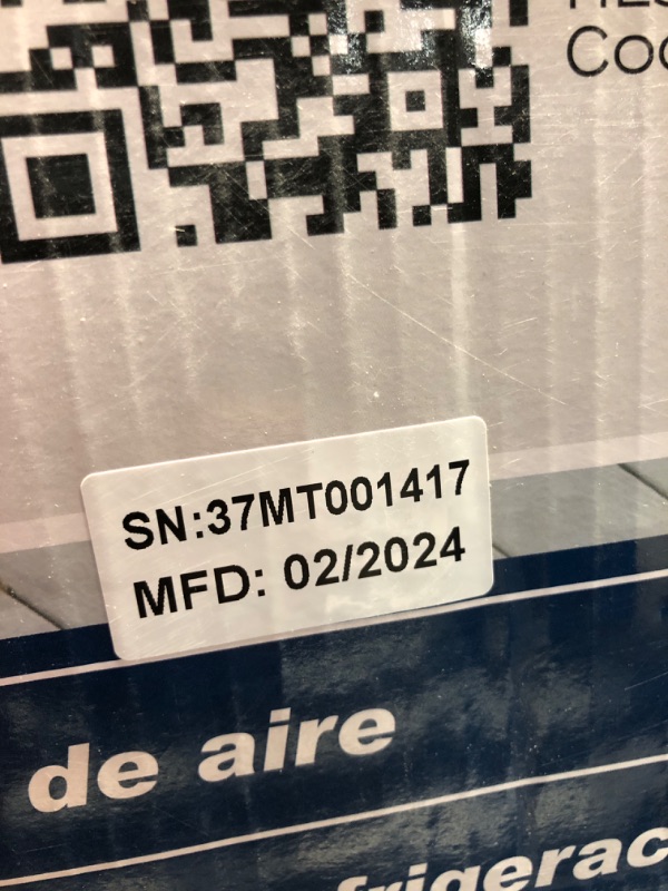 Photo 3 of ***RETURN RECEIPT ON BOX SAYS MISSING PARTS***
Hessaire 3100-CFM 3-Speed Indoor/Outdoor Portable Evaporative Cooler for 950-sq ft (Motor Included)
