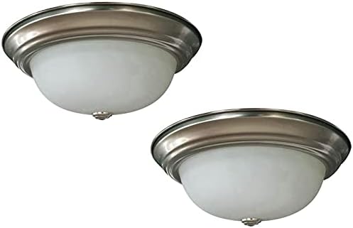 Photo 1 of ***BLACK*** ***IMAGE FOR REFERENCE***
2-Pack 13-in  Modern/Contemporary Flush Mount Light Energy Star
