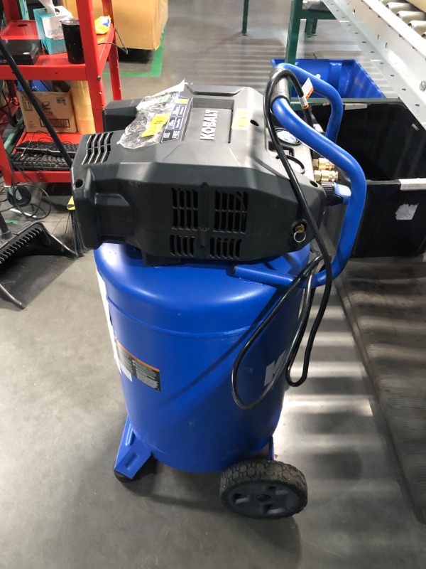 Photo 4 of **(PARTS ONLY)** Kobalt 20-Gallon Portable Electric 175 PSI Vertical Air Compressor
