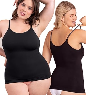 Photo 1 of ***IMAGE FOR REFERENCE / SIZE UNKNOWN***
SHAPERMINT Womens Tops - High Compression Scoop Neck Cami - Tank Top for Women, Camisole for Women
