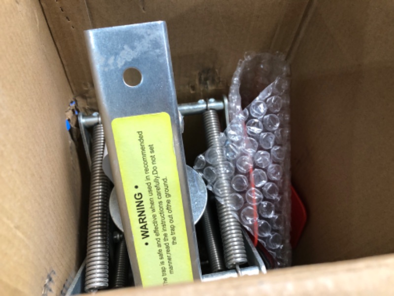 Photo 3 of ***USED - LIKELY MISSING PARTS - UNABLE TO VERIFY FUNCTIONALITY***
Upgraded Mole Trap Scissor 2 Pack, Mole Traps for Lawns That Kill Best, Easy Step Setup