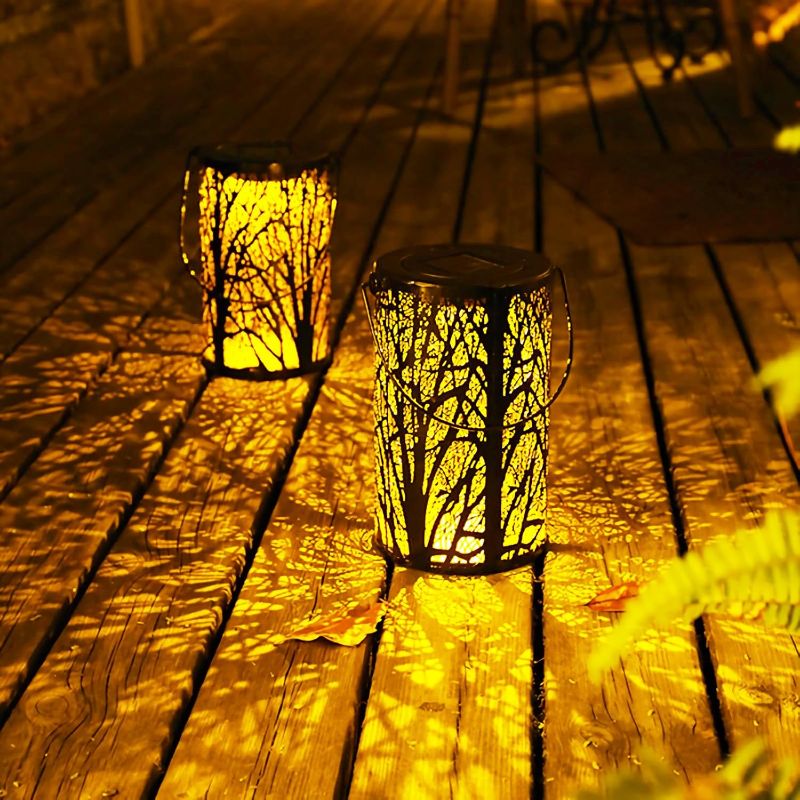 Photo 1 of **1**
Solar Lanterns Outdoor Waterproof Hanging Solar Lights Outside Metal Decor LED Lanterns Gifts for Women Mom Grandma for Patio Yard Lawn Pathway Backyard Porch Garden Landscape Tabletop Balcony Front
