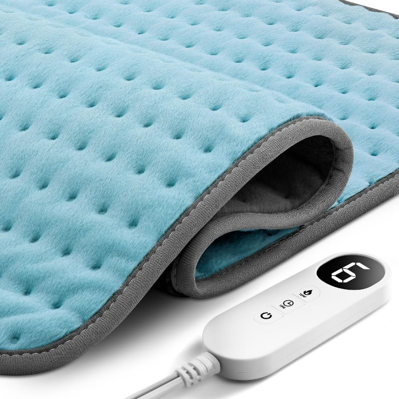 Photo 1 of (READ FULL POST) Heating Pad XXL for Back Pain Relief and Cramps, Heated Pad for Neck/Shoulder/Leg/Knee, 20"x24" Heating Pads, Christmas Gifts for Women Men Mom Dad, Presents, 6 Heat Settings, Auto-Off, Moist/Dry Heat