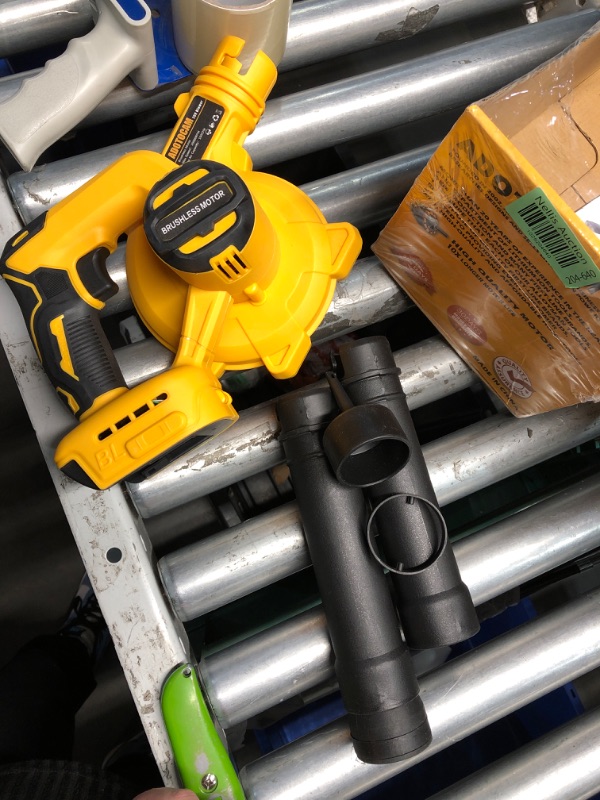 Photo 1 of (READ FULL POST) ADOTOCAM Leaf Blower, Cordless Leaf Blower for DeWalt 20V Battery, Upgrade Brushless Motor