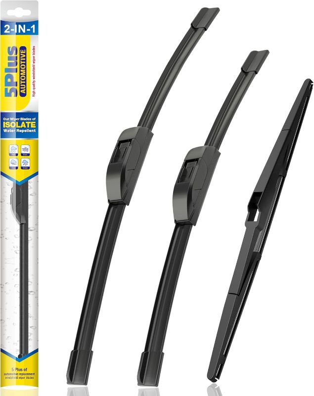 Photo 1 of ***STOCK PHOTO REFERENCE ONLY*** 5 PLUS® Silicone Windshield Wiper Blades Replacement