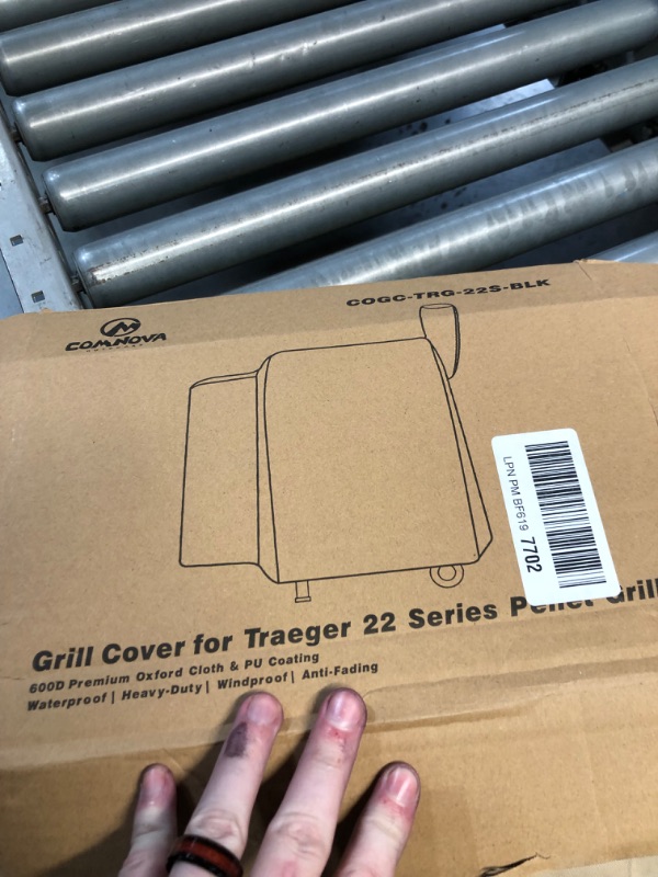 Photo 3 of ***STOCK PHOTO REFERENCE ONLY***  Grill Cover 55 Inch for Outdoor Grill, Heavy Duty BBQ Cover with Waterproof Sealed Seam, FadeStop Material, All Weather Resistant Compatible for Weber CharBroil Nexgrill Grill and More, Taupe