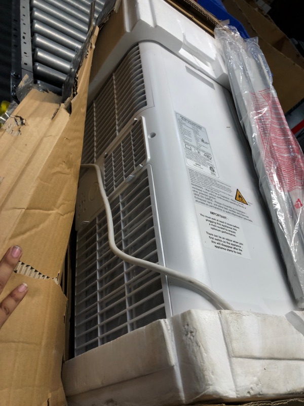 Photo 1 of **NON-REFUNDABLE, PARTS ONLY** Portable Air Conditioners, 8000 BTU Portable AC for Room up to 420 Sq. Ft, 3-in-1 AC Unit, Dehumidifier & Fan with Digital Display, Remote Control, Window Installation Kit, 24H Timer, Sleep Mode?White