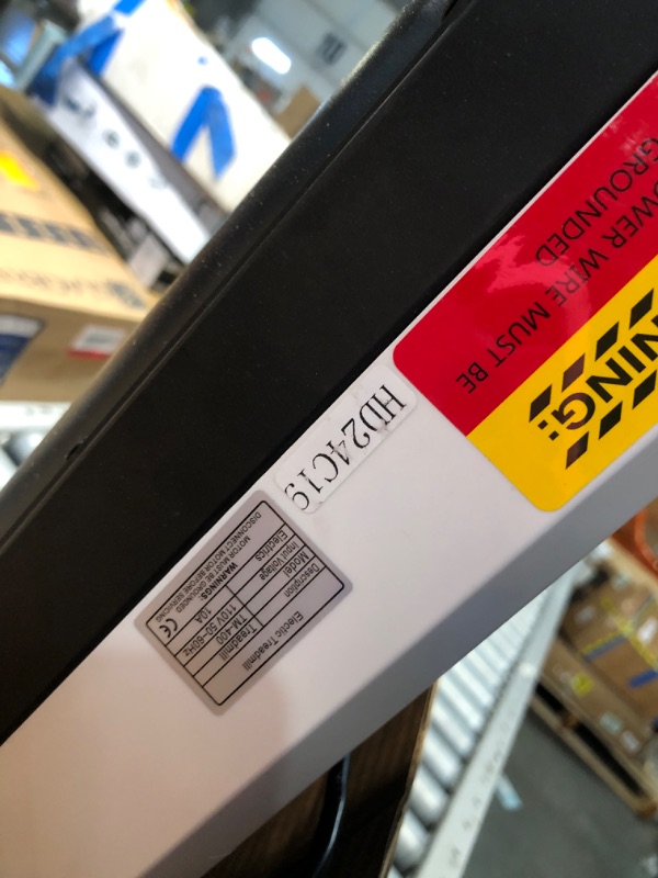 Photo 4 of **PARTS ONLY NON REFUNDABLE**
Walking Pad, 2 in 1 Under Desk Treadmill of Compact Space, 2.5HP Quiet Desk Treadmill with Remote Control White