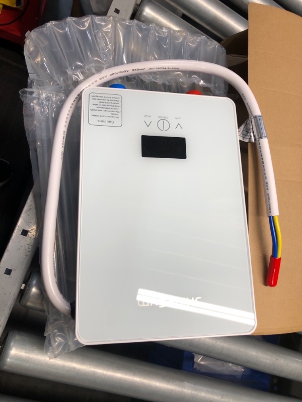 Photo 1 of ***USED - LIKELY MISSING PARTS - UNABLE TO VERIFY FUNCTIONALITY***
4500W Tankless Water Heater,110V Electric Water Heater With Digital Display,Frequency Conversion Instant Hot Water Heater,Instant Hot Water Heater On Demand Water Heater Under Sink With Co