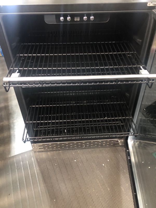 Photo 6 of ***NON-REFUNDABLE - DAMAGED - DENTED - SEE PICTURES - NO PACKAGING - POWERS ON - UNABLE TO TEST FURTHER***
24 Inch Beverage Cooler Beer Fridge Cooler 150 Can Drinks Fridge Beverage Refrigerator Drink Cooler Beer Refrigerator