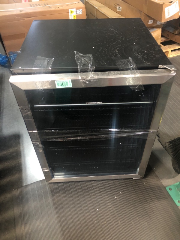 Photo 7 of ***NON-REFUNDABLE - DAMAGED - DENTED - SEE PICTURES - NO PACKAGING - POWERS ON - UNABLE TO TEST FURTHER***
24 Inch Beverage Cooler Beer Fridge Cooler 150 Can Drinks Fridge Beverage Refrigerator Drink Cooler Beer Refrigerator