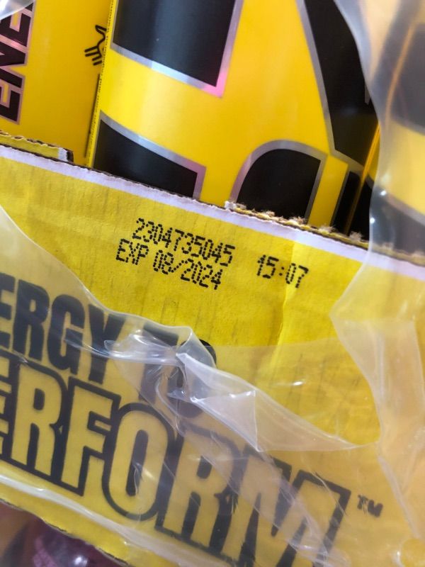 Photo 2 of **NON-REFUNDABLE- EXP. 8.2024***(12 PACK) Cellucor Watermelon Flavored Zero Sugar Performance Energy Drink 