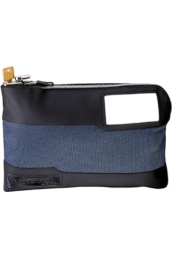 Photo 1 of  Locking Money Bag Locking Pouch Zipper Bank Bag