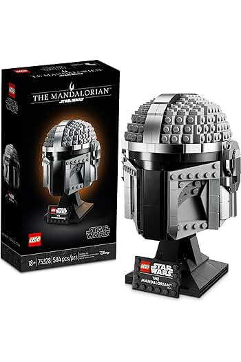 Photo 1 of ***FACTORY SEALED***LEGO Star Wars The Mandalorian Helmet 18 cm Collectible Building Kit
