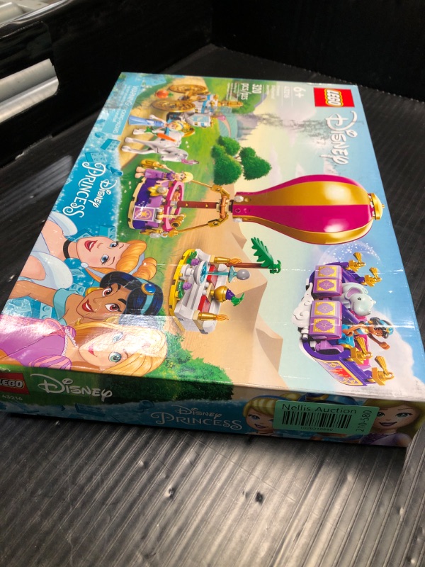 Photo 2 of ***FACTORY SEALED***LEGO Disney Princess Enchanted Journey Building Set - 3in1 Playset with Cinderella, Jasmine, Rapunzel Mini Dolls, Toy Horse & Carriage, Hot Air Balloon, Gift for Girls, Boys, and Kids Ages 6+, 43216