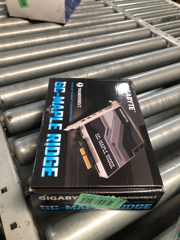 Photo 4 of ***FACTORY SEALED***GIGABYTE GC-MAPLE RIDGE (Intel/Thunderbolt 4/ JHL 8540 Controller/ 2x USB Type-C/ 1x DisplayPort 1.4/ 2x Mini DisplayPort/ Max Bandwidth 40GB/s/ PCle Card)