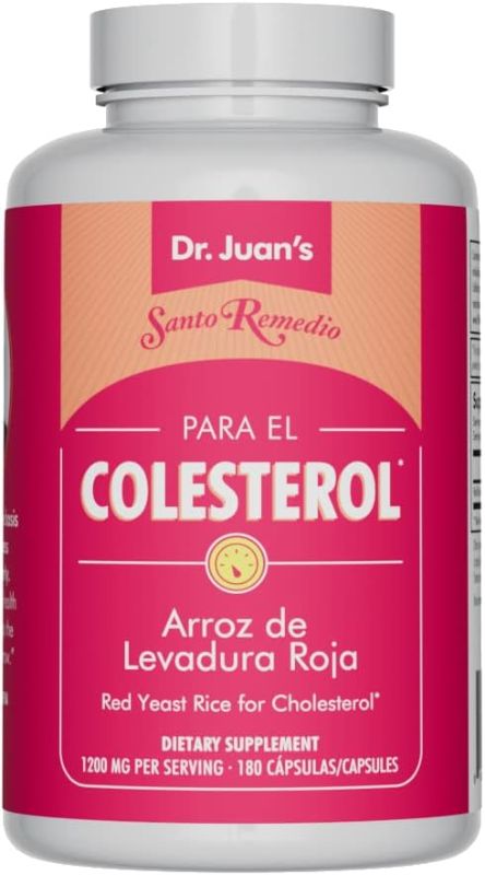 Photo 1 of **NONREFUNDABLE**FUNCTIONAL**SEE NOTES**
Santo Remedio Red Yeast Rice, Supports Cardiovascular System, Dietary Supplement, 1200 mg per Serving, 180 Capsules, Non-GMO, Gluten Free, No Artificial Flavors