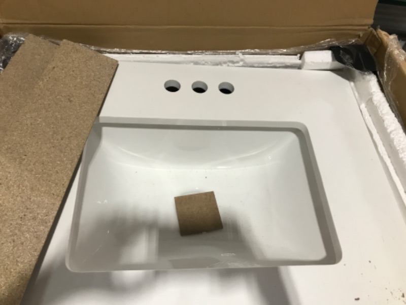 Photo 1 of 
Style Selections Howell 24-in Weathered Brown Undermount Single Sink Bathroom