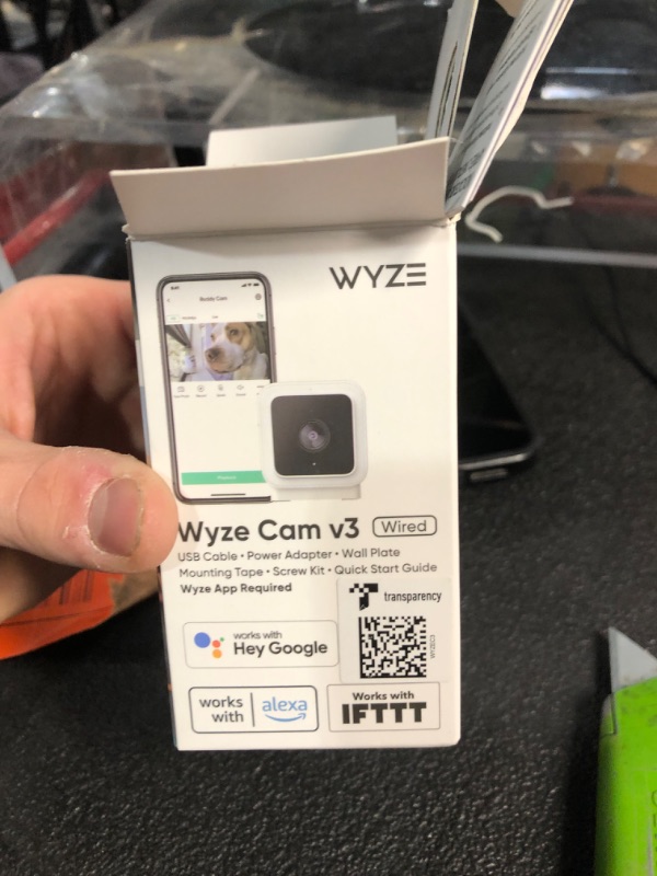 Photo 3 of (READ FULL POST) WYZE Cam v3 1080P Wired Indoor/Outdoor Home Security Camera for Pet Baby Dogs & Cats Nanny Elderly Monitoring, Compatible with Alexa & Google Home IFTTT