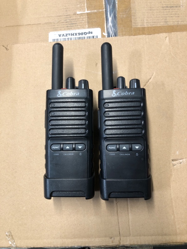 Photo 2 of (READ FULL POST) Cobra PX650 - Professional/Business Walkie Talkies - Rechargeable