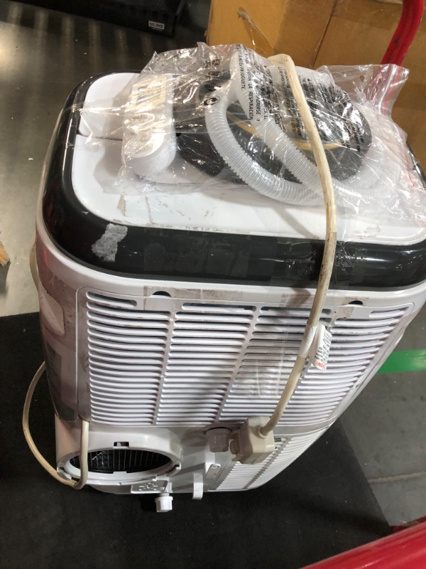 Photo 3 of ***NONREFUNDABLE - THIS SALE FINAL -  PARTS ONLY - SEE COMMENTS***
BLACK+DECKER 8,000 BTU Portable Air Conditioner with Remote Control, White