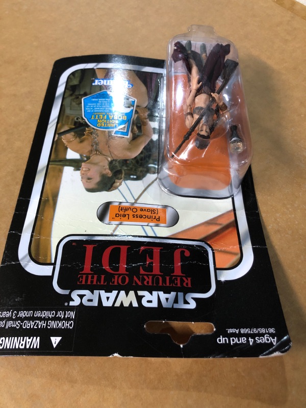 Photo 4 of ***NONREFUNDABLE IF OPENED****COLLECTABLE, NEW NEVER OPENED******FACTORY SEALED****Star Wars 3.75" Vintage Figure - Slave Leia
