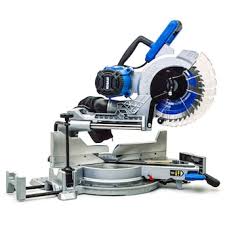 Photo 1 of **PREV USED, DIRTY**TURNED ON UNABLE TO TEST FURTHER**Kobalt Compact 10-in 15-Amp Dual Bevel Sliding Compound Corded Miter Saw
