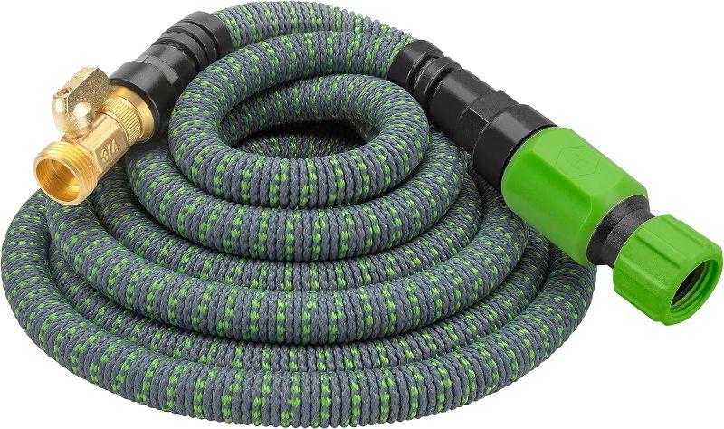 Photo 1 of ***USED - UNABLE TO CHECK FOR LEAKS***
HydroTech Expandable Burst Proof Garden Water Hose (50 feet)
