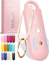 Photo 1 of  ***STOCK PHOTO REFERENCE ONLY***
Vantamo Personal Alarm for Women - Extra Loud Double Speakers, First with Low Battery Notice with Strobe Light, Rechargeable - Safety Alarm Keychain
