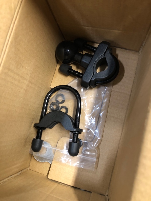 Photo 1 of (READ FULL POST) BRCOVAN Motorcycle Phone Holder with Vibration Dampener, Anti-Shake Motorcycle Phone Mount, Adjustable Handlebar Cellphone Holder for Motorcycle Bike Bicycle Scooter ATV Fit 5.4''-7.2'' Smartphone