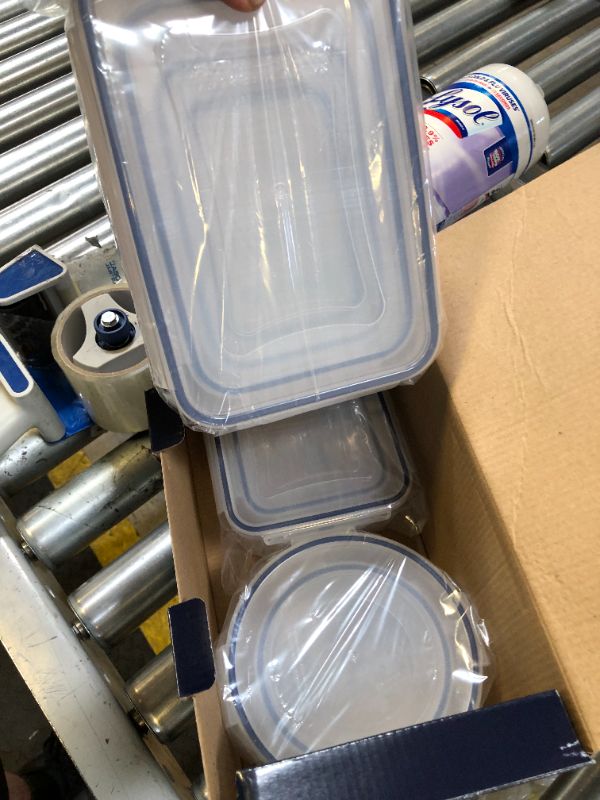 Photo 2 of 1790 Plastic Food Storage Containers with Lids for use in Freezer Safe Food Storage Container Set and Large Food Storage Containers with Lids (16 piece Food Containers)