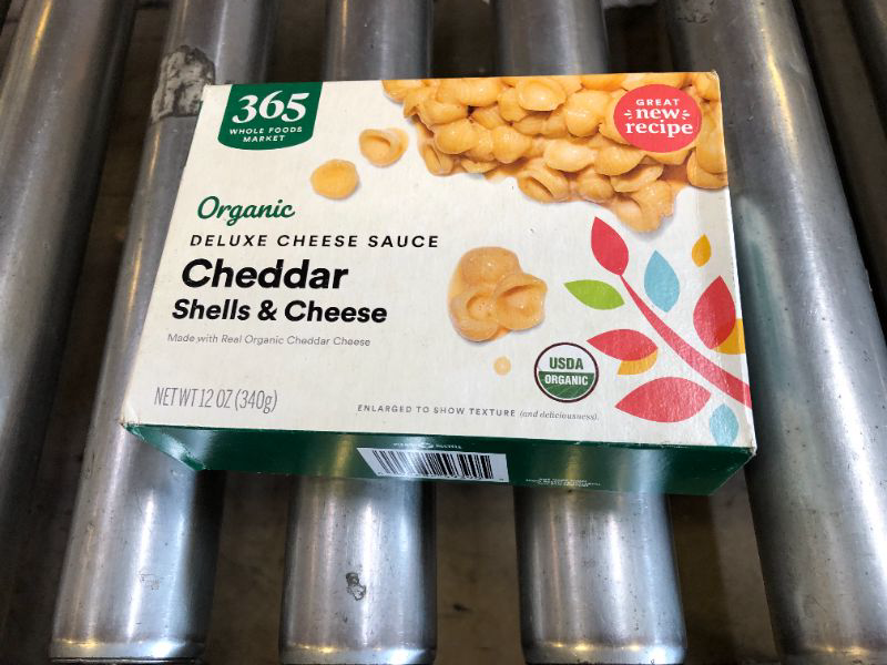 Photo 2 of 365 by Whole Foods Market, Organic Deluxe Cheddar Shells and Cheese, 12 Ounce (Pack of 2)