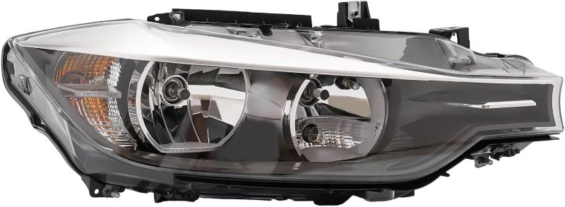 Photo 1 of Headlight Compatible With BMW 320i 328i 2012 2013 2014 2015 Sedan Wagon Halogen Right Passenger Side 63117338710 BM2503169 Without AFS (Right Passenger Side)