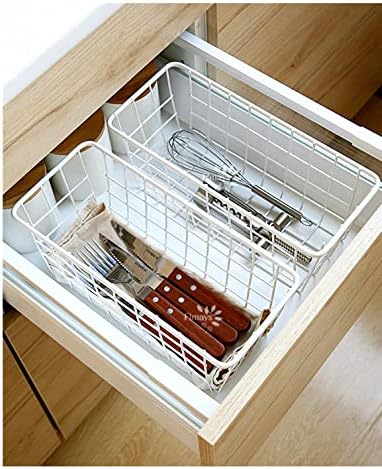 Photo 1 of Kitchen Basket Adhesive Sturdy Wire Storage Baskets with Kitchen Food Pantry Bathroom 