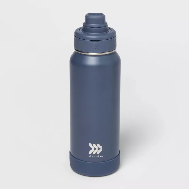 Photo 1 of 32oz Vacuum Insulated Stainless Steel Water Bottle - All in Motion