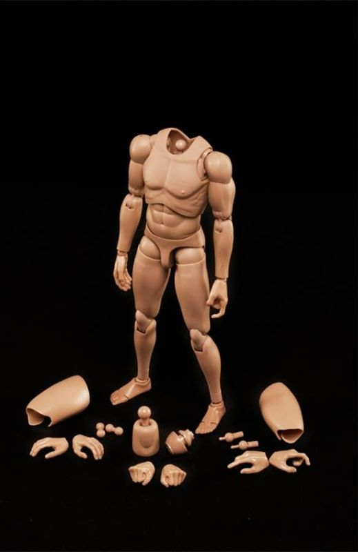 Photo 1 of 1/6 Scale Action Figures for Custom Asian/Europe Skin Muscular Muscle Male Figure Body (MX02-B)