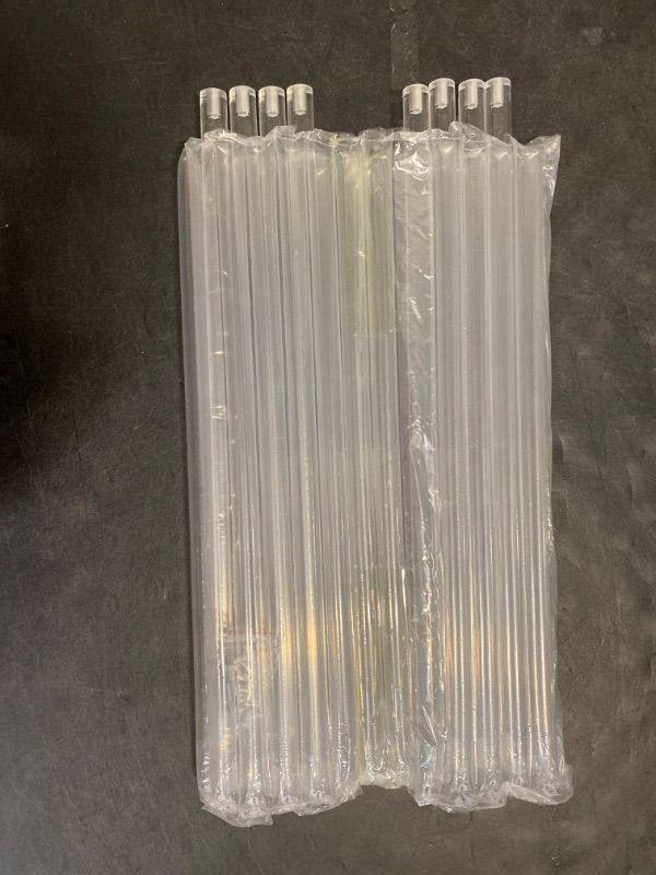 Photo 1 of 8ieces - 3/4 inch thick, 19 inch Long Acrylic Rod, Threaded on Each End