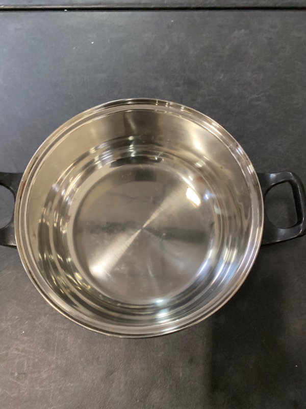 Photo 2 of FINAL SALE ***SOLD AS IS****SHERCHPRY Stainless Steel Milk Pot Cooking Pot with Lid Pasta Soup Pot Spaghetti Pot 1.5 Quart Pot French Onion Pot Stainless Steel Cooking Utensils Multifunctional Pot Metal Small Soup Pot... missing LID